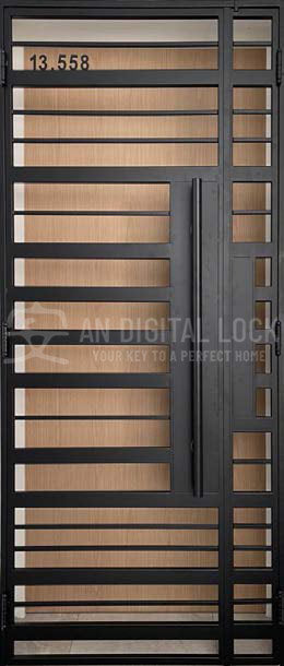 Metal Gate: ADL014 AN Digital Lock