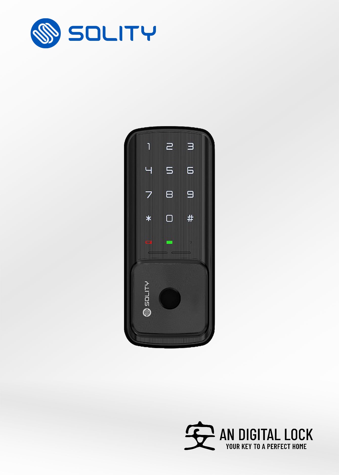 Solity GG-33B Glass Door Lock Solity