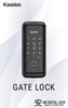 Bundle C12: Kaadas K20 Pro Door Lock + Kaadas R8GD Gate Lock