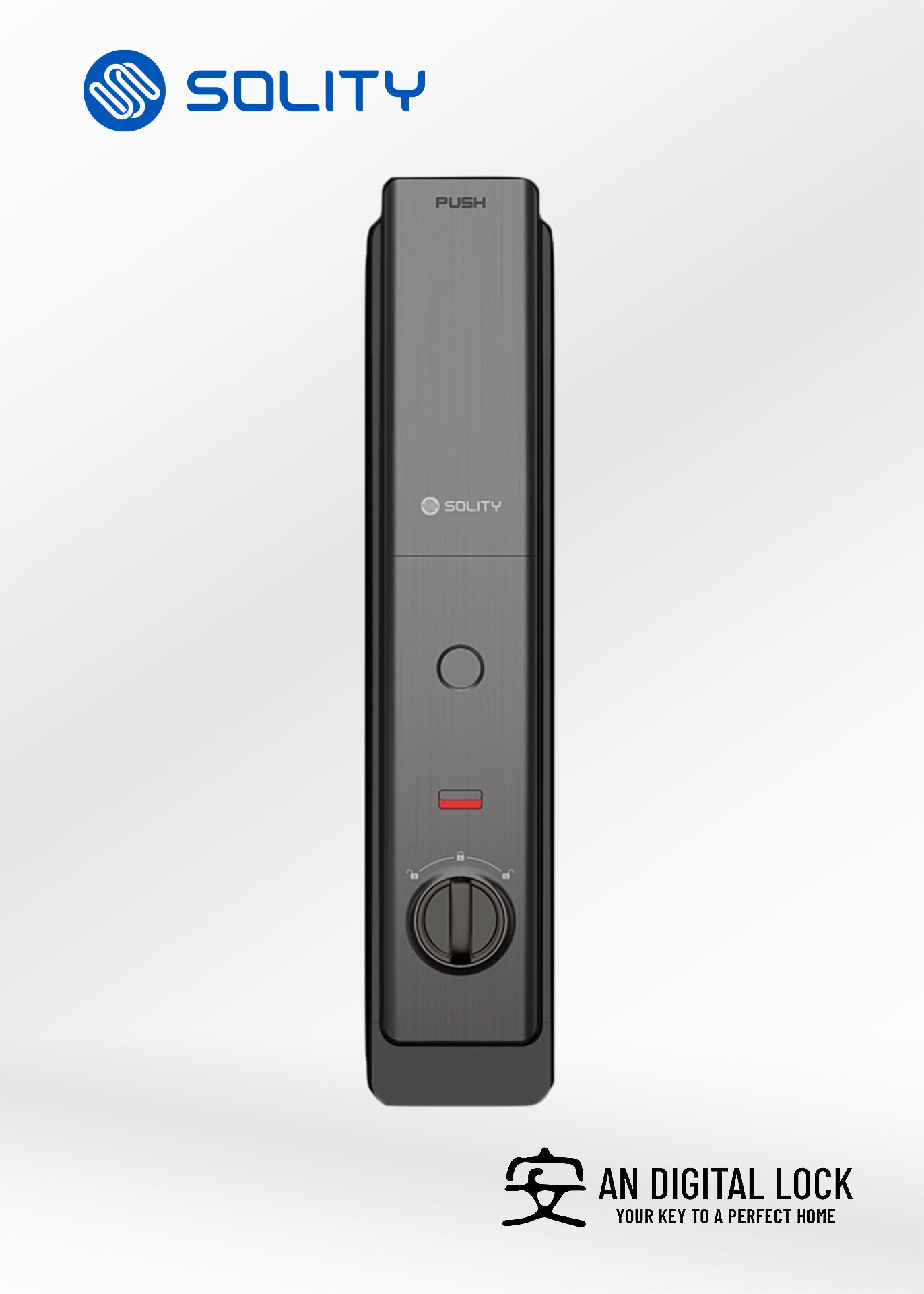 SOLITY GEA-1000BK Digital Door Lock AN Digital Lock