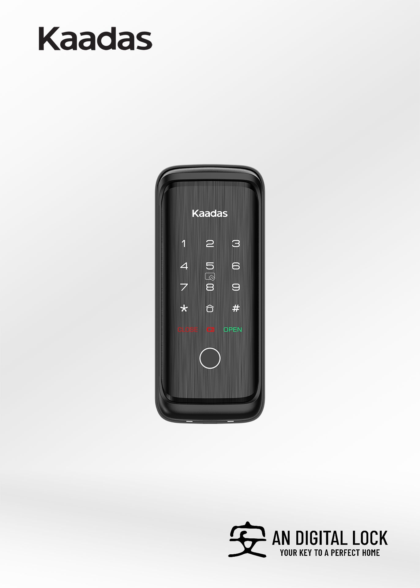 Kaadas R8 Digital Rim Door Lock Kaadas