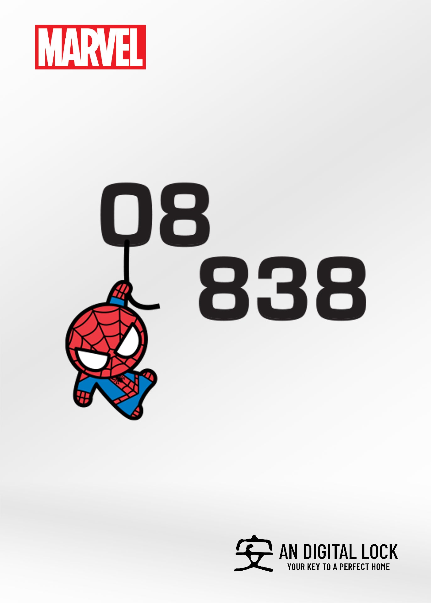 MARVEL Unit Number AN DIGITAL LOCK