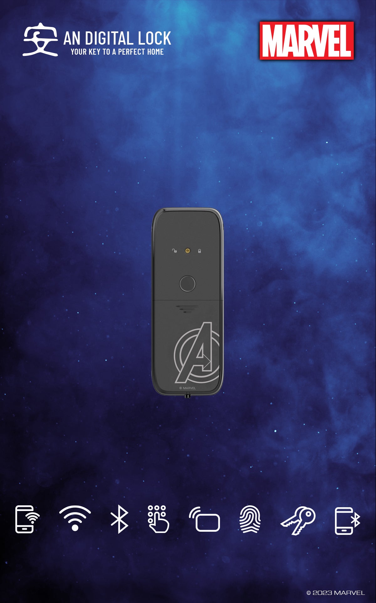 MARVEL MV-30A Digital Gate Lock Marvel