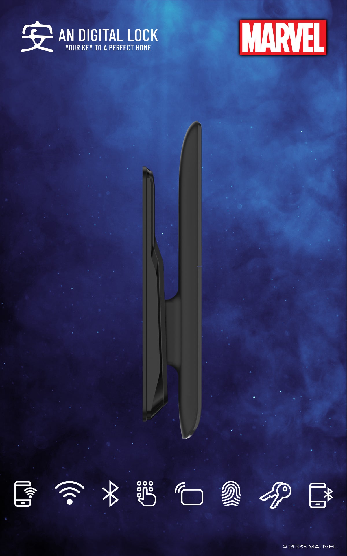 MARVEL MV-3000BK - SPIDER-MAN Digital Door Lock Marvel