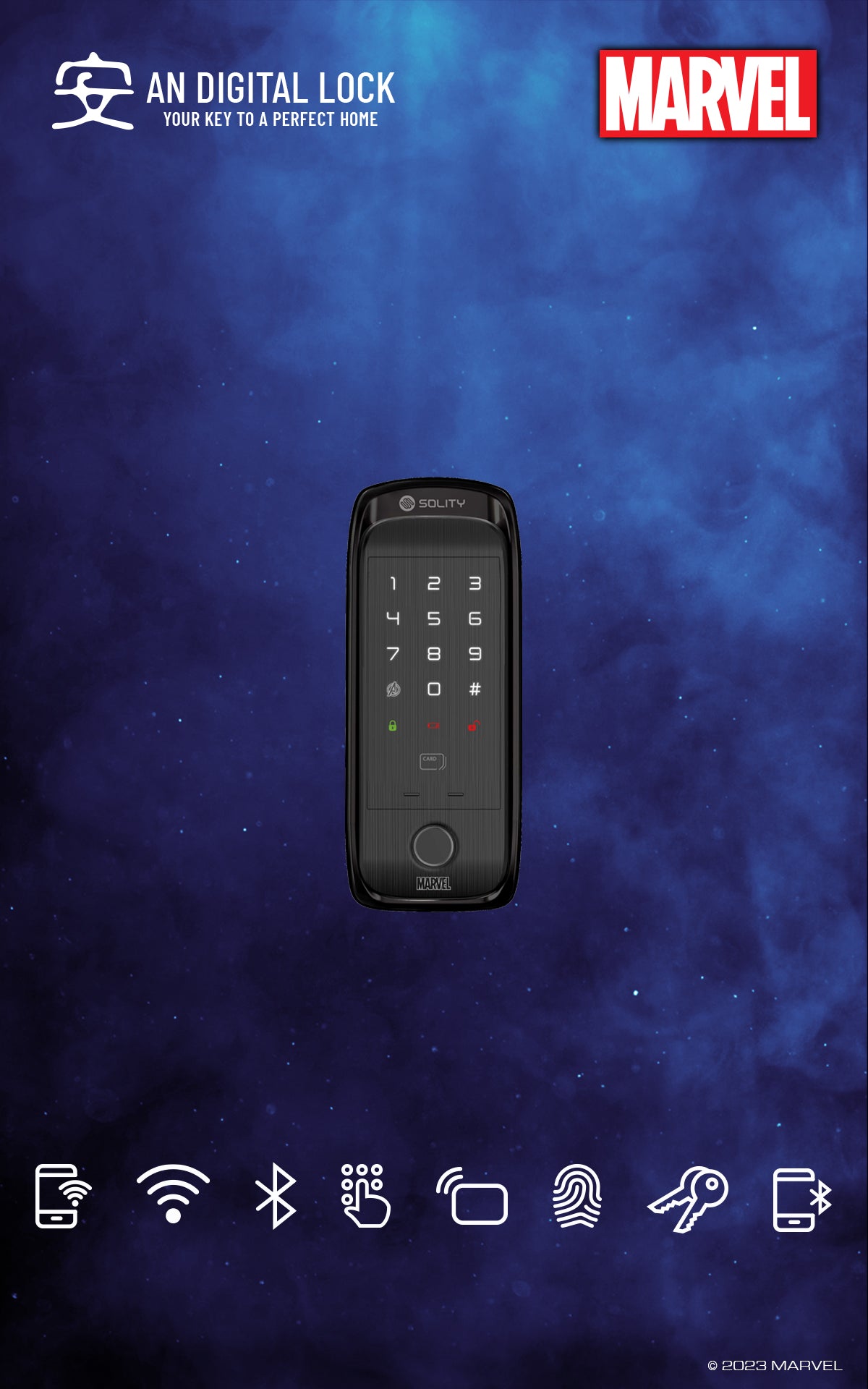 MARVEL MV-30A Digital Gate Lock Marvel