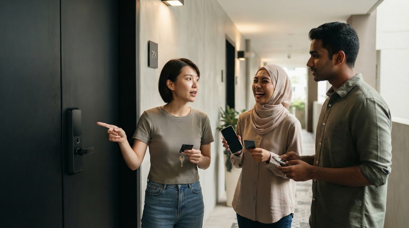 5 things to compare when choosing a lock for a shared house in Singapore