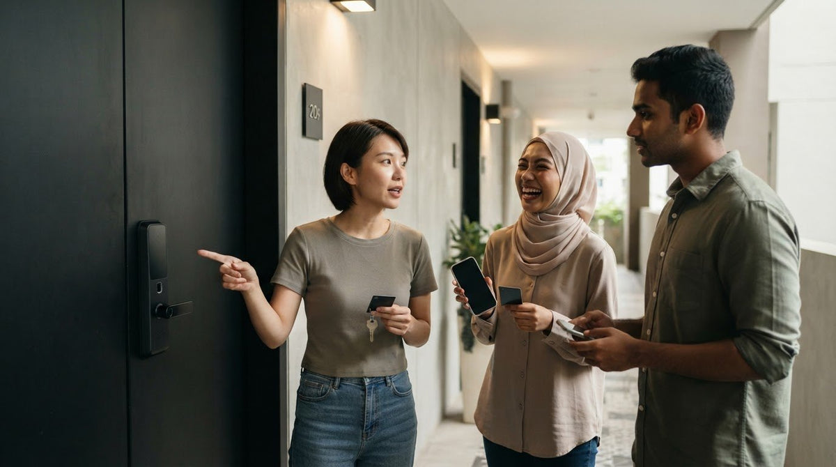 5 things to compare when choosing a lock for a shared house in Singapore