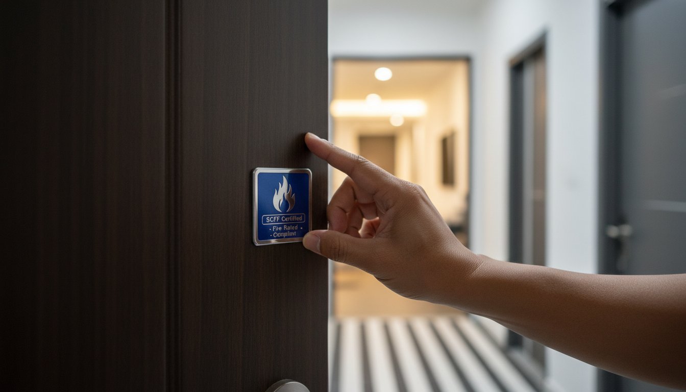 How to Check if My Door is Fire Rated: A Singapore Homeowner’s Guide (2026)