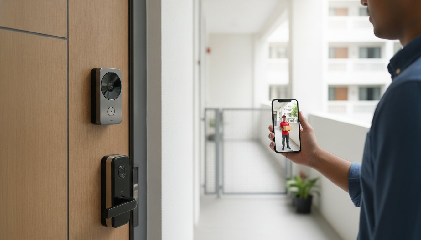 Best Video Doorbell for HDB Flat 2026: The Security & Compliance Guide