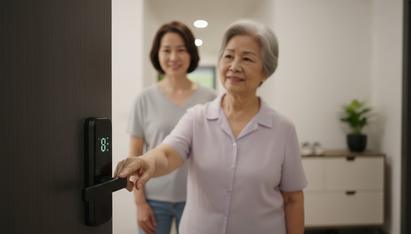 The Best Digital Lock for Elderly in Singapore: A 2026 Caregiver's Guide