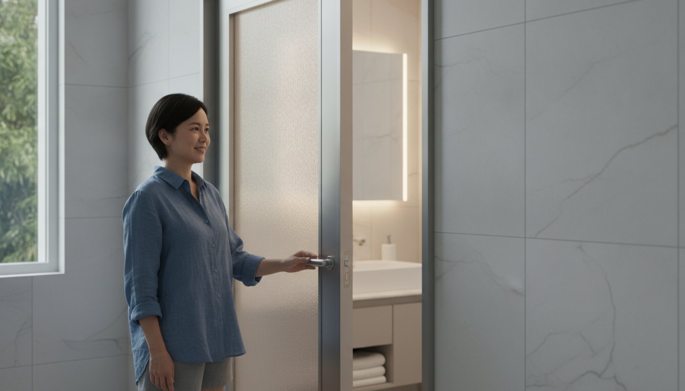 Bathroom Door Singapore: The 2026 Guide to Waterproof Slide & Swing Designs
