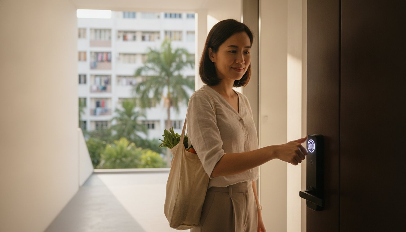 Fingerprint Door Lock Singapore: The 2026 Homeowner’s Security Guide