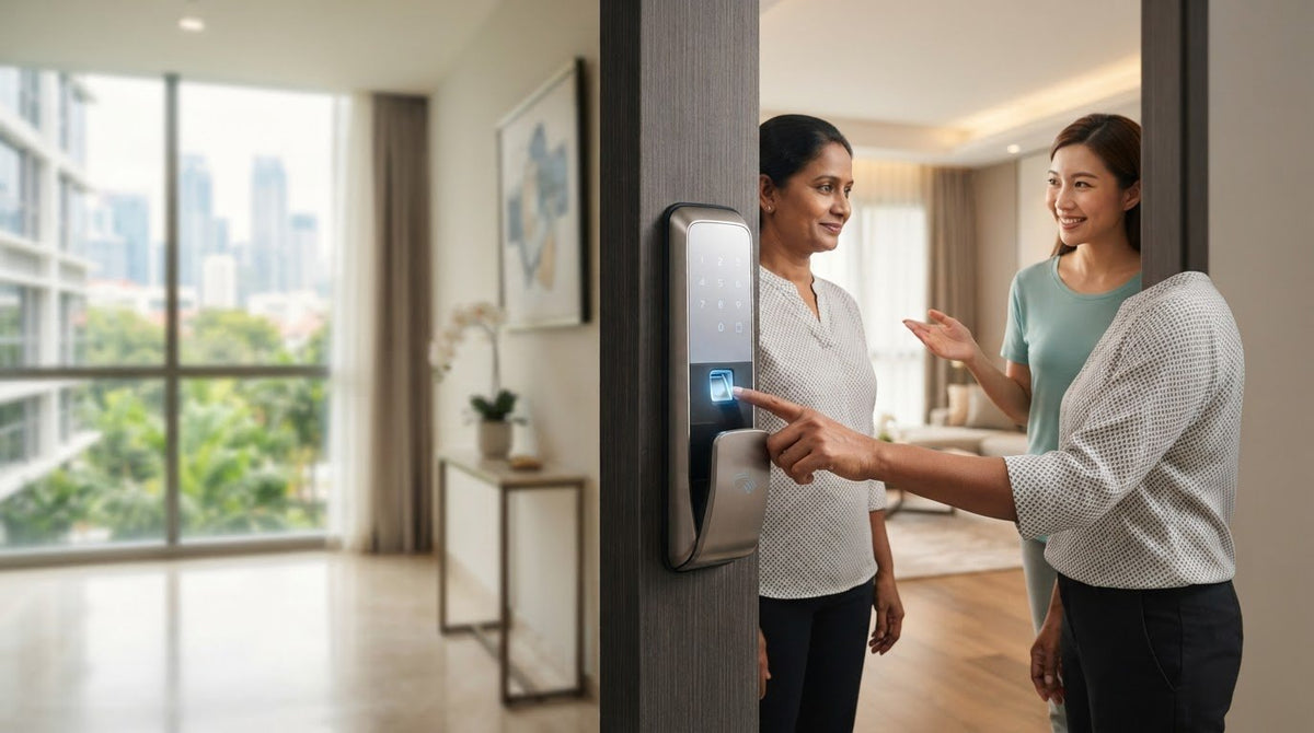 Managing Access for a Stay-In Helper Without Giving Her a Key