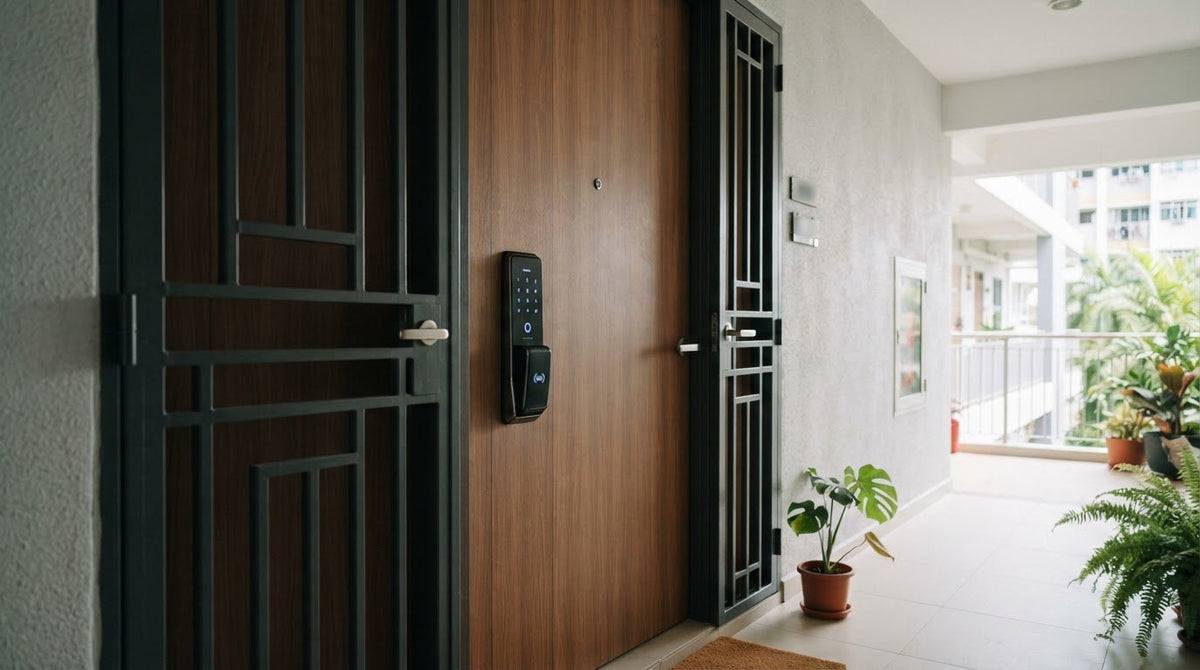 Resale Flat Security Upgrade: A 2026 Guide to Digital Locks and Entrance Choices