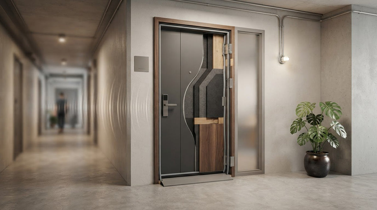 Soundproof Main Door for a Noisy Sengkang Corridor: Which Door Type