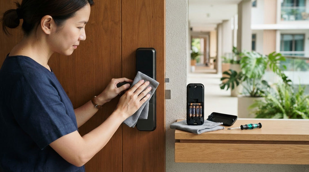 What maintenance should I do for my digital lock?