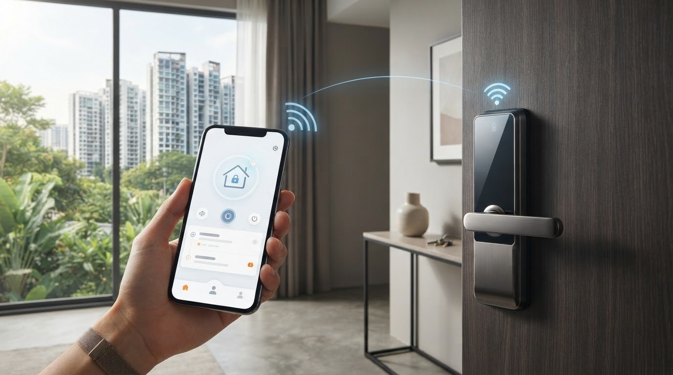 WiFi Digital Lock Access, Alerts and Entry Logs While Overseas
