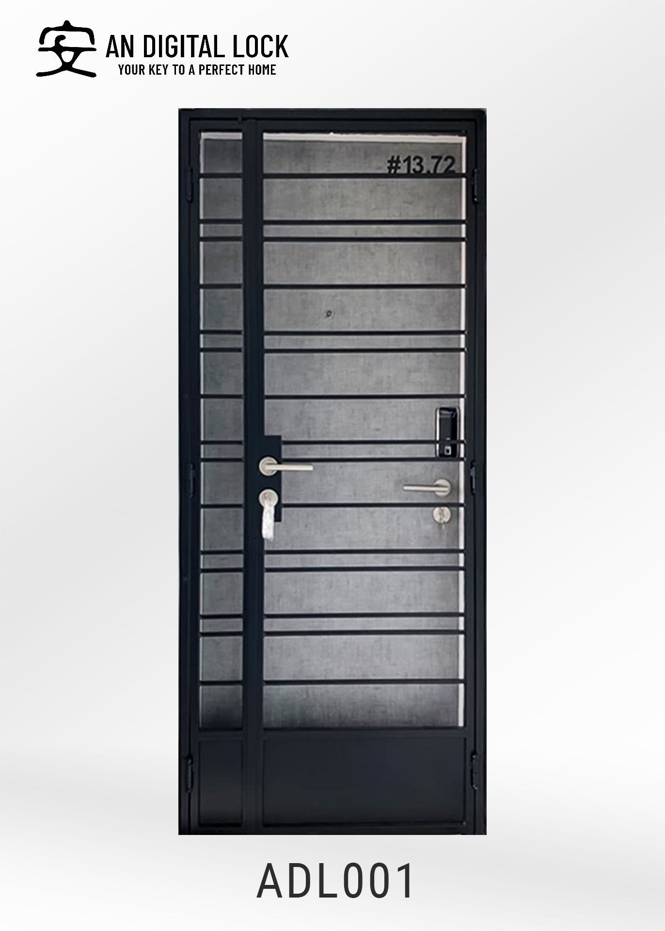 Metal Gates | Security Gates AN DIGITAL LOCK