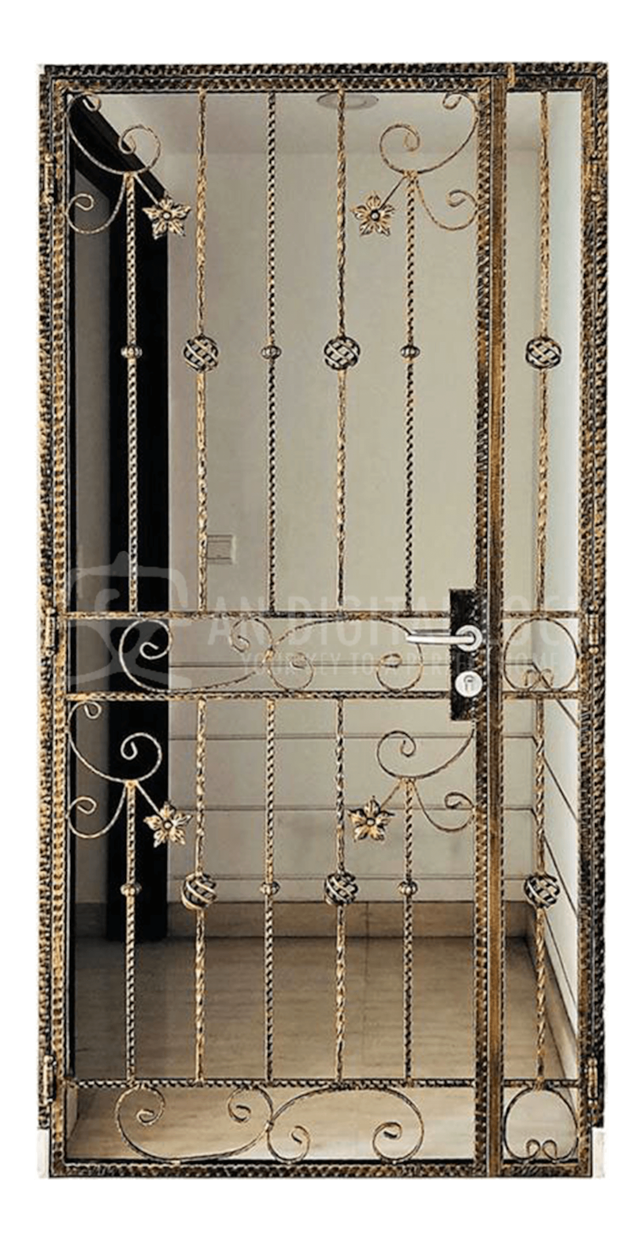 Metal Gate: #FP-522A AN Digital Lock