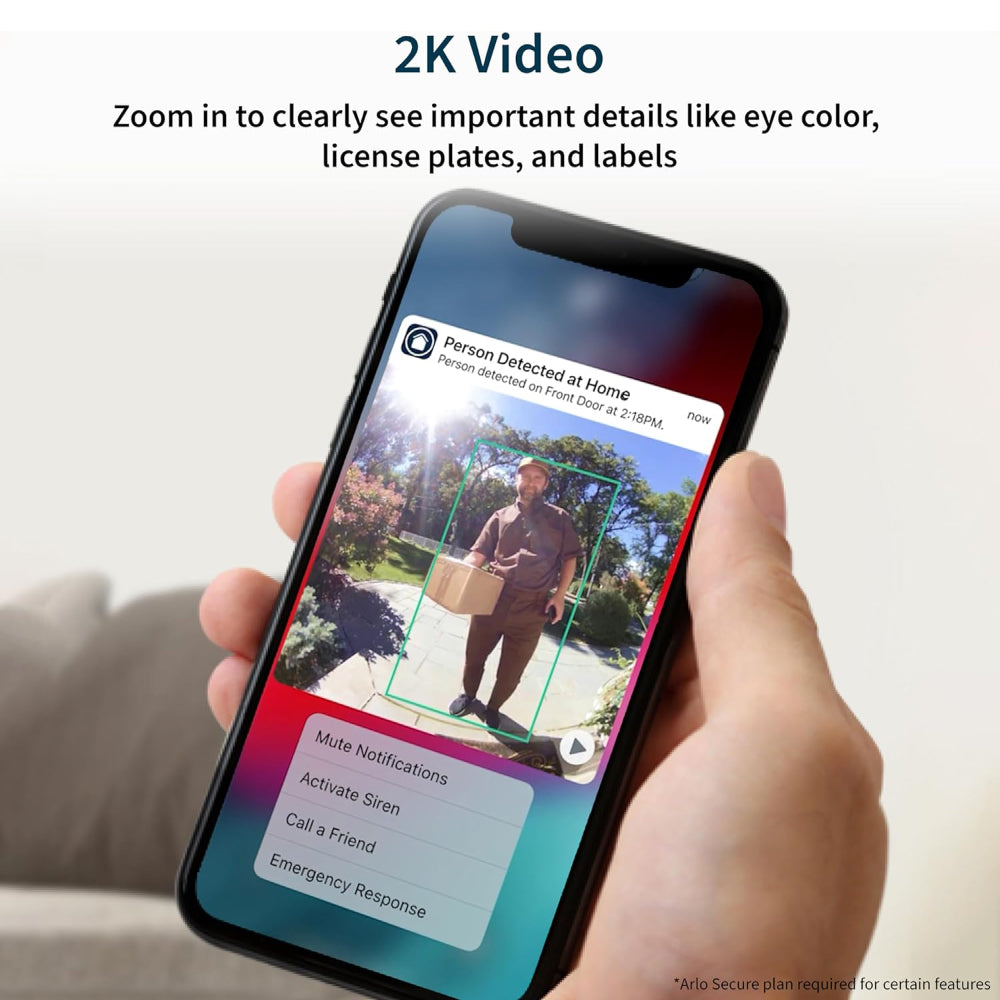 Arlo Video Doorbell 2K Arlo