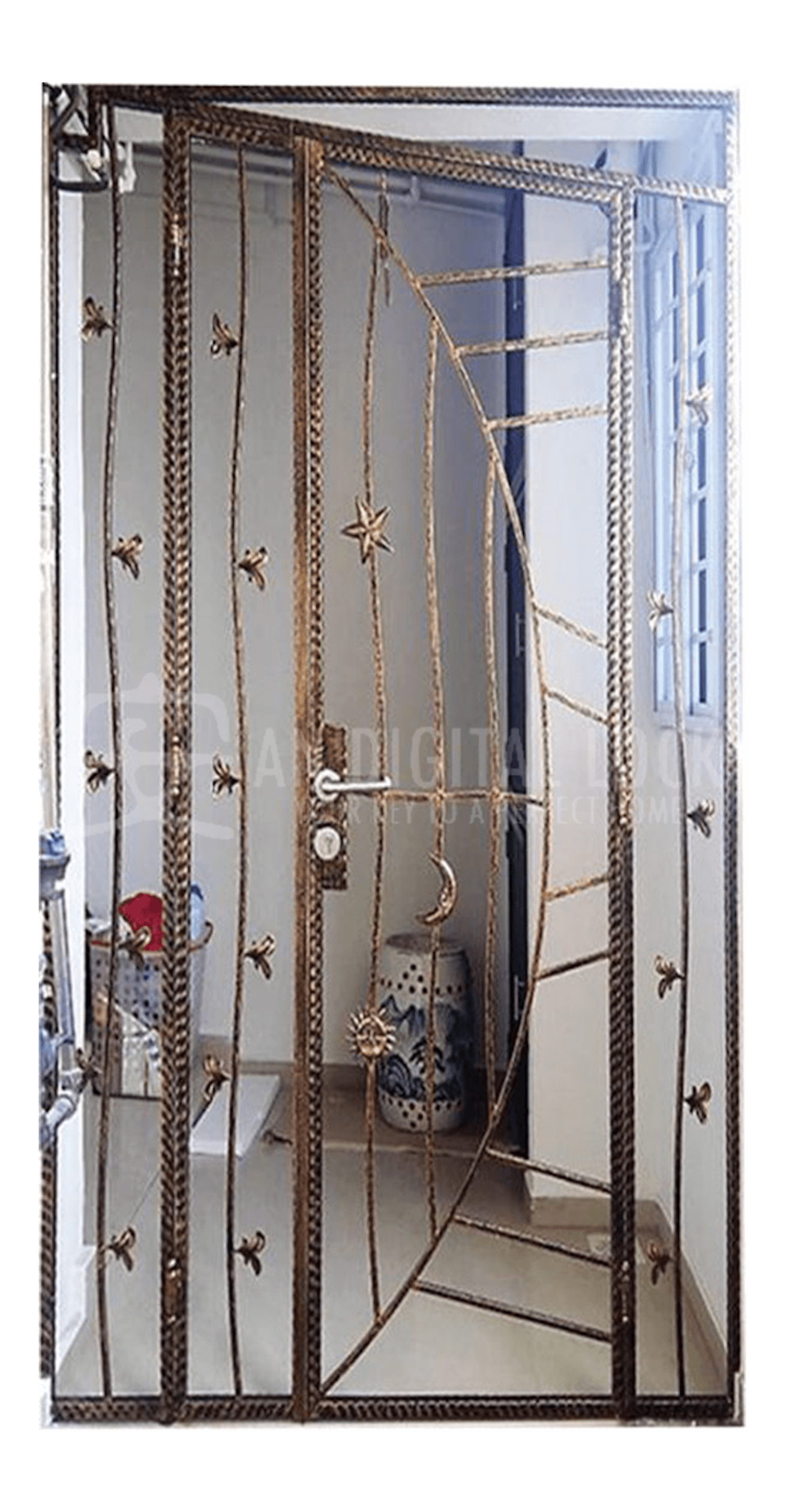 Metal Gate: #FP-503 AN Digital Lock