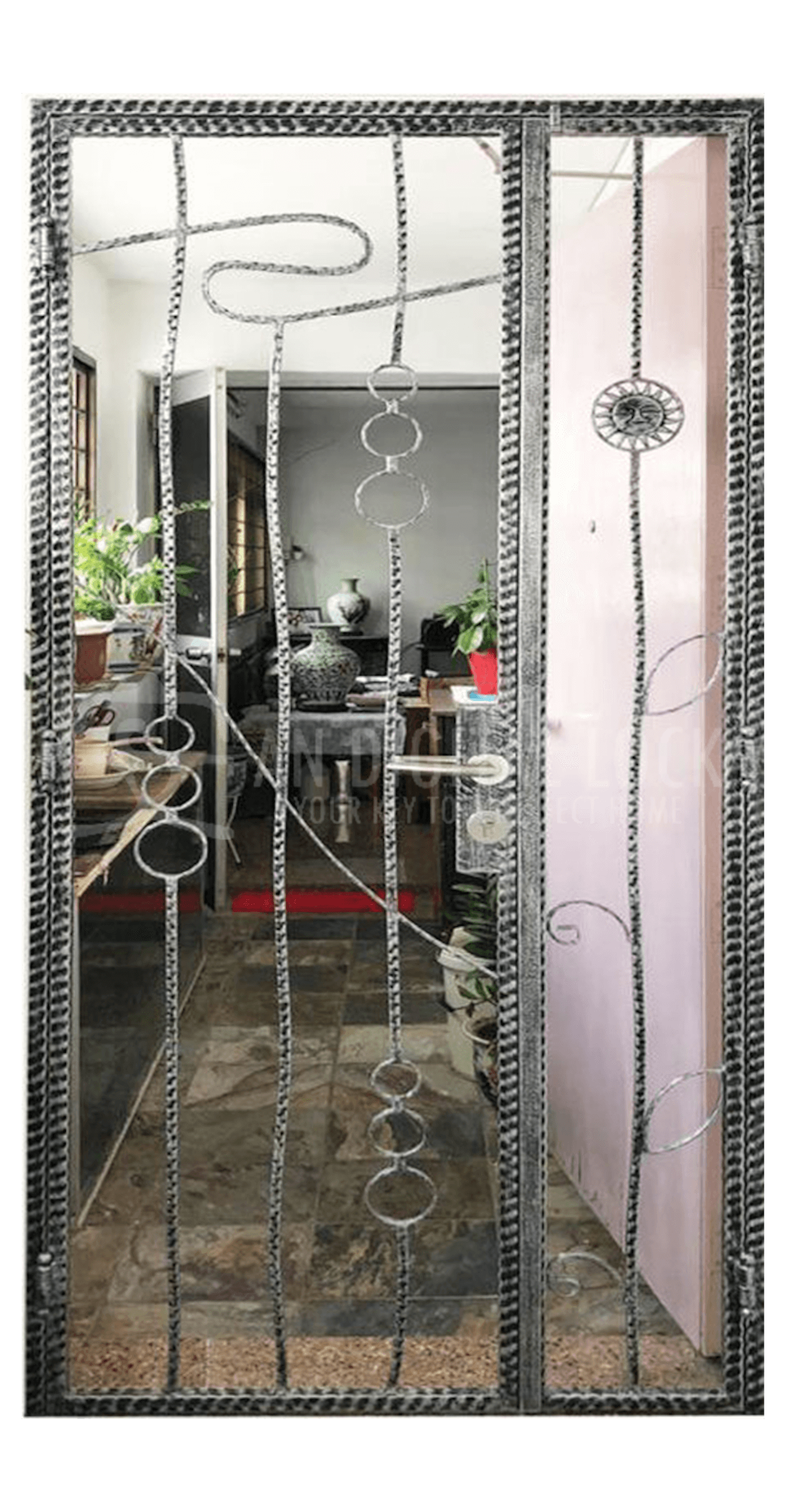 Metal Gate: #FP-509A AN Digital Lock