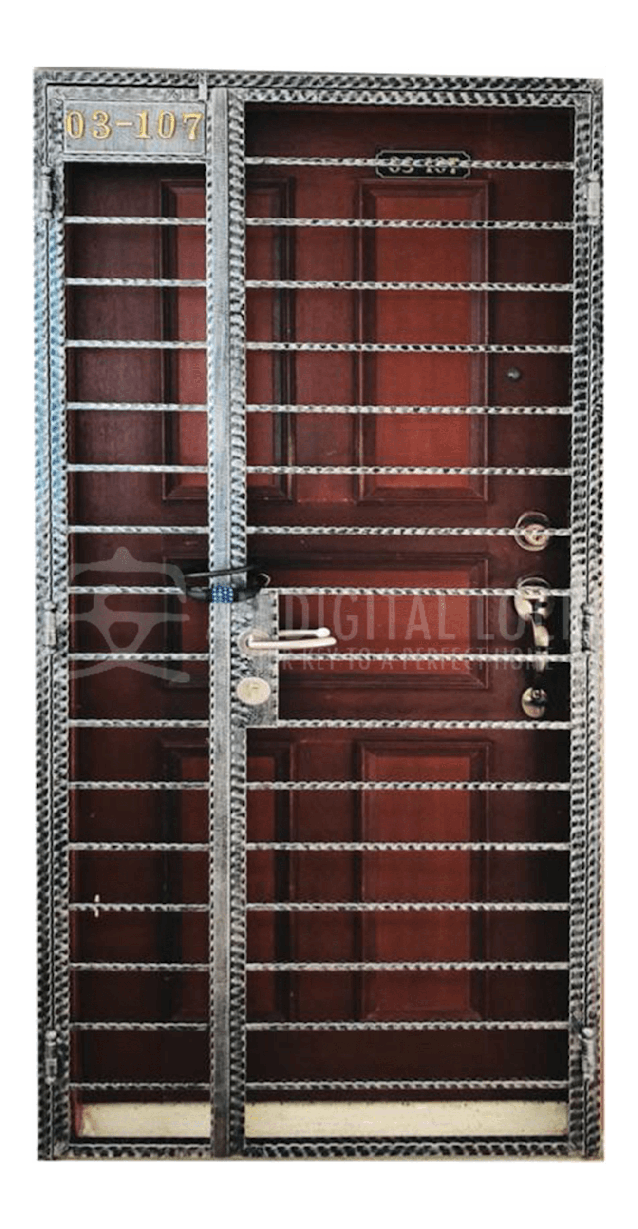 Metal Gate: #FP-60B AN Digital Lock