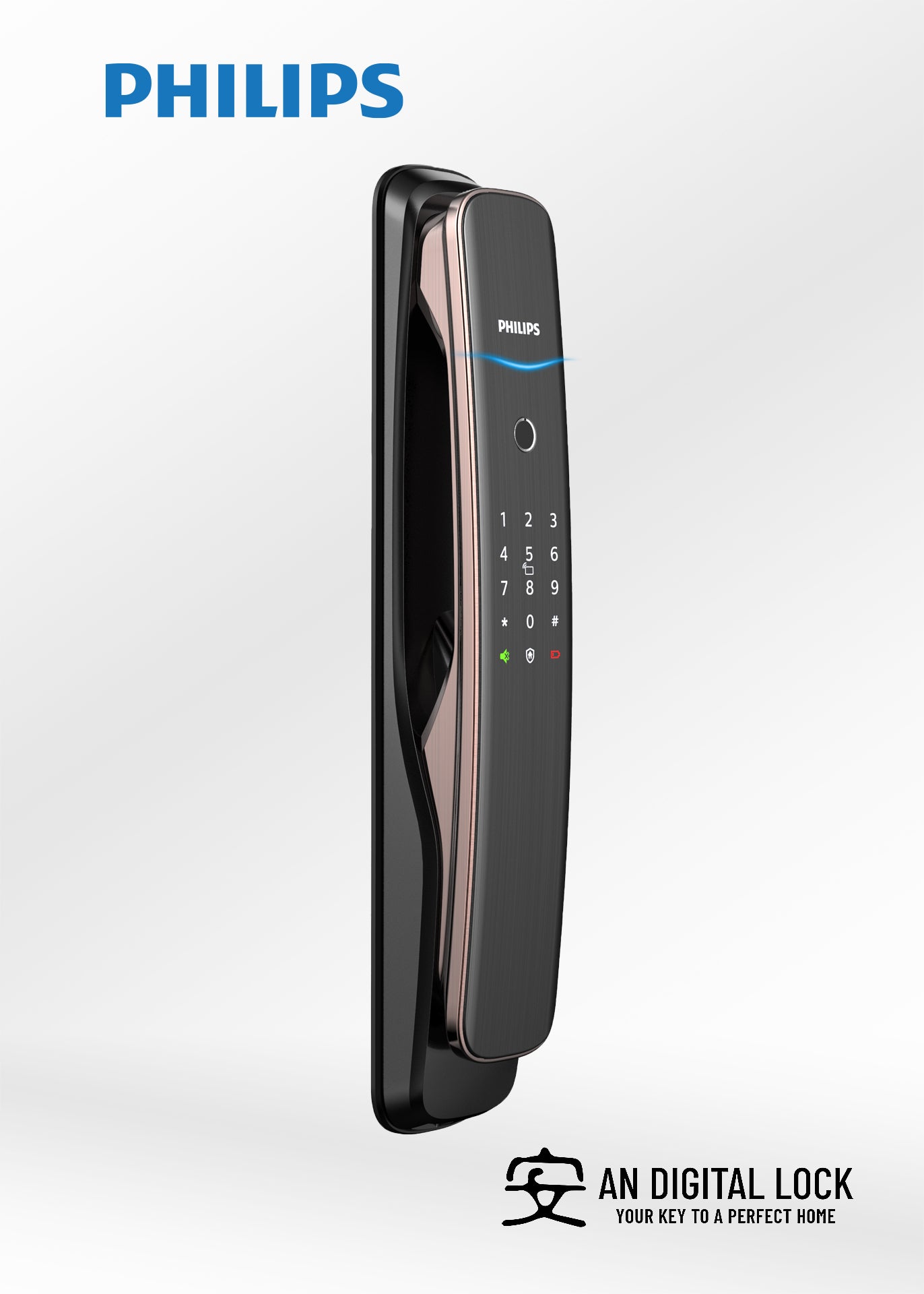 Philips EasyKey 702E Digital Door Lock Philips