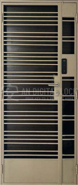 Metal Gate: ADL003 AN Digital Lock