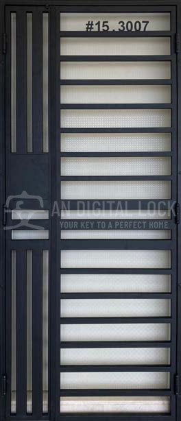 Metal Gate: ADL013 AN Digital Lock