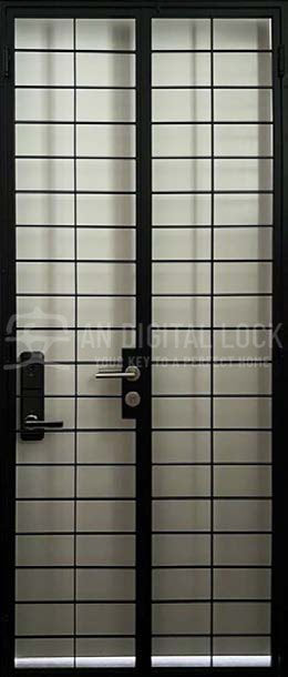 Metal Gate: ADL024 AN Digital Lock