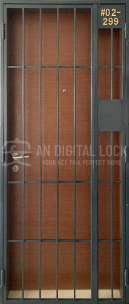 Metal Gate: ADL026 AN Digital Lock