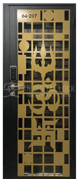 Metal Gate: ADL351 AN Digital Lock