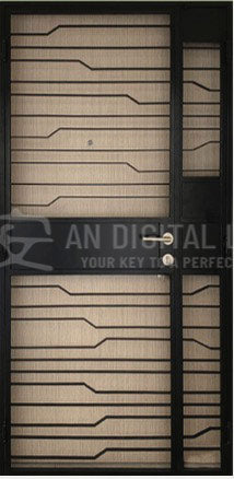 Metal Gate: ADL038 AN Digital Lock