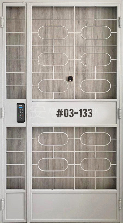 Metal Gate: ADL041 AN Digital Lock