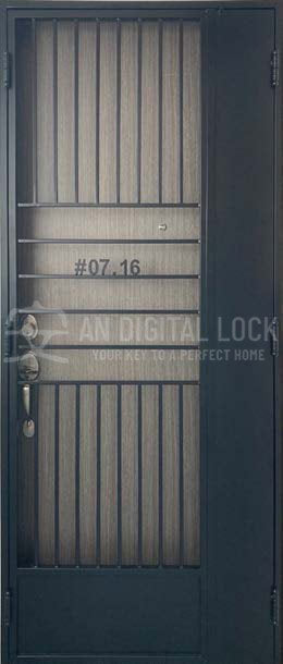 Metal Gate: ADL042 AN Digital Lock