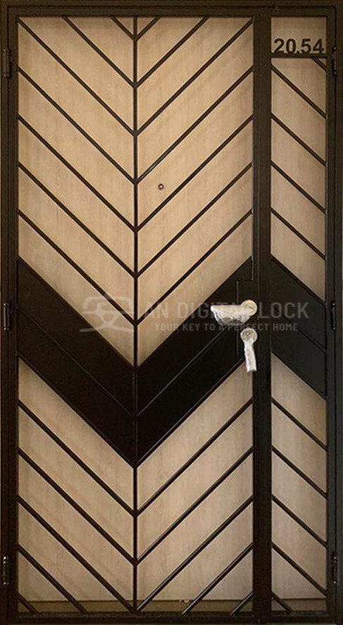 Metal Gate: ADL046 AN Digital Lock