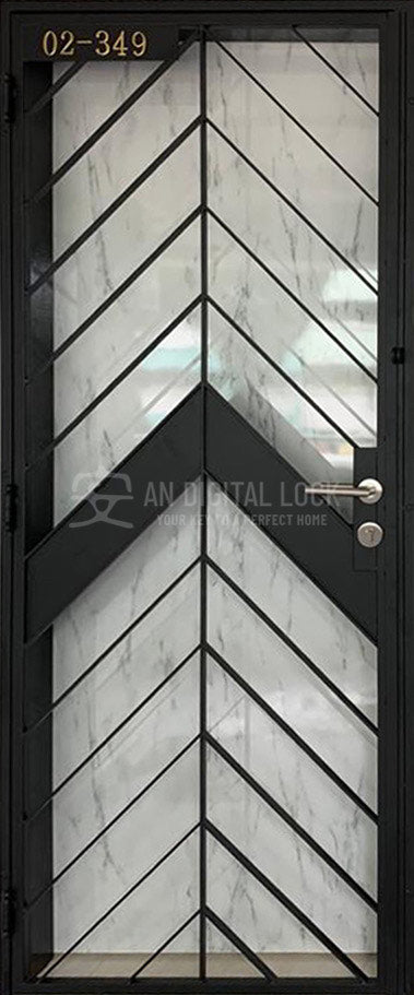 Metal Gate: ADL047 AN Digital Lock