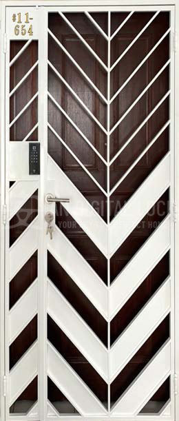 Metal Gate: ADL049 AN Digital Lock