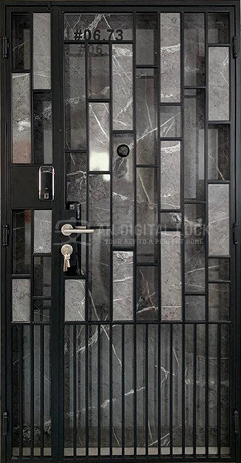 Metal Gate: ADL501 AN Digital Lock