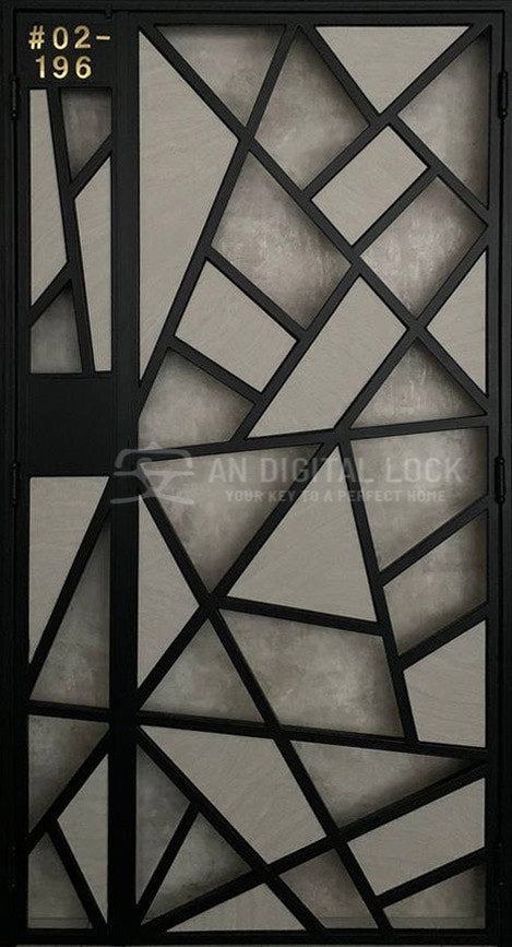 Metal Gate: ADL505 AN Digital Lock