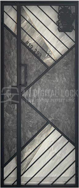 Metal Gate: ADL506 AN Digital Lock