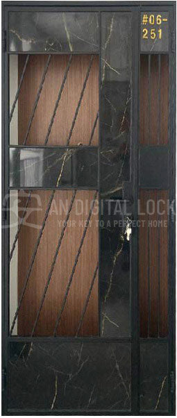 Metal Gate: ADL518 AN Digital Lock