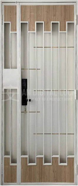 Metal Gate: ADL521 AN Digital Lock