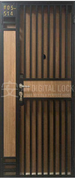 Metal Gate: ADL524 AN Digital Lock