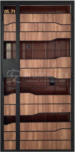 Metal Gate: ADL529 AN Digital Lock