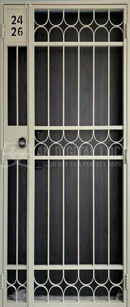 Metal Gate: ADL061 AN Digital Lock