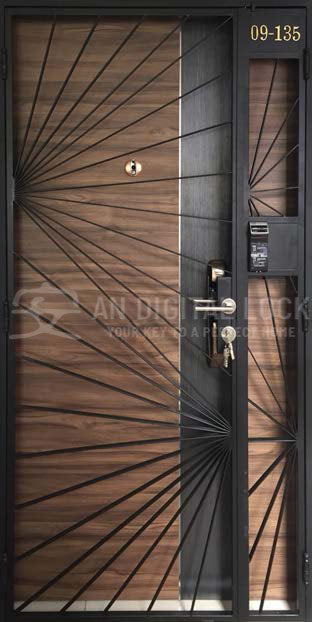 Metal Gate: ADL062 AN Digital Lock