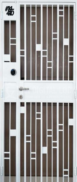 Metal Gate: ADL070 AN Digital Lock