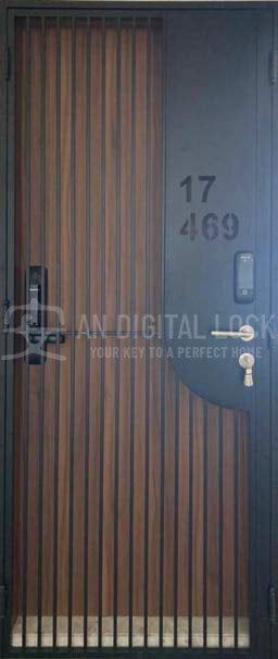 Metal Gate: ADL072 AN Digital Lock